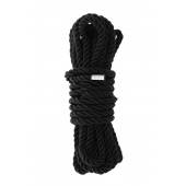 Черная веревка для шибари DELUXE BONDAGE ROPE - 5 м. - Dream Toys - купить с доставкой в Батайске