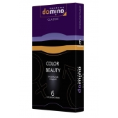 Разноцветные презервативы DOMINO Colour Beauty - 6 шт. - Domino - купить с доставкой в Батайске