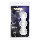 Прозрачный фигурный мастурбатор Master Stroker - Blush Novelties - в Батайске купить с доставкой