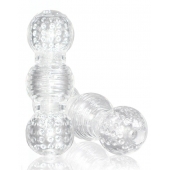Прозрачный фигурный мастурбатор Master Stroker - Blush Novelties - в Батайске купить с доставкой
