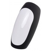 Черно-белый перезаряжаемый мастурбатор Erotist Hailstorm - Erotist Adult Toys - в Батайске купить с доставкой