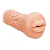 Телесный мастурбатор-ротик Sweet Lips - Lola Games - в Батайске купить с доставкой