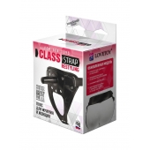 Черный пояс для насадок CLASS STRAP Restyling - LOVETOY (А-Полимер) - купить с доставкой в Батайске