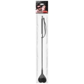 Черный стек с наконечником-сердечком - 54 см. - Notabu - купить с доставкой в Батайске