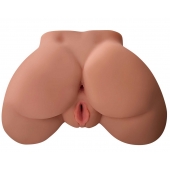 Кофейный мастурбатор-полуторс Perfect Ass Masturbator - Pipedream - в Батайске купить с доставкой