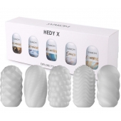 Набор из 5 мастурбаторов Hedy X5 Mixed - Svakom - в Батайске купить с доставкой