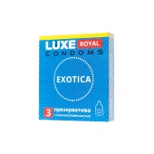 Текстурированные презервативы LUXE Royal Exotica - 3 шт. - Luxe - купить с доставкой в Батайске