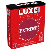 Текстурированные презервативы LUXE Royal Extreme - 3 шт. - Luxe - купить с доставкой в Батайске