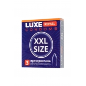 Презервативы увеличенного размера LUXE Royal XXL Size - 3 шт. - Luxe - купить с доставкой в Батайске
