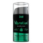 Жидкий интимный гель с эффектом вибрации Vibration! Ganjah - 15 мл. - INTT - купить с доставкой в Батайске