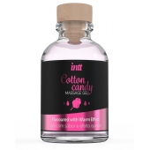 Массажный гель с согревающим эффектом Cotton Candy - 30 мл. - INTT - купить с доставкой в Батайске