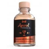 Массажный гель с согревающим эффектом Aperol - 30 мл. - INTT - купить с доставкой в Батайске