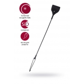 Черный гладкий стек с тонкой ручкой - 48 см. - ToyFa - купить с доставкой в Батайске