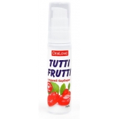 Гель-смазка Tutti-frutti со вкусом барбариса - 30 гр. - Биоритм - купить с доставкой в Батайске