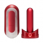 Красный мастурбатор Flip Zero Red   Warmer с подогревом - Tenga - в Батайске купить с доставкой