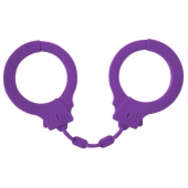 Фиолетовые силиконовые поножи Limitation - Lola Games - купить с доставкой в Батайске