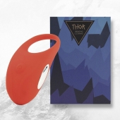 Красное кольцо с вибрацией Thor Cockring - FeelzToys - в Батайске купить с доставкой