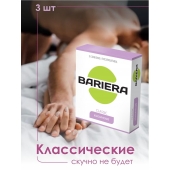Классические презервативы Bariera Classic - 3 шт. - Bariera - купить с доставкой в Батайске