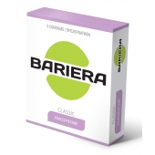 Классические презервативы Bariera Classic - 3 шт. - Bariera - купить с доставкой в Батайске