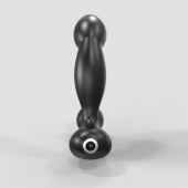Черный вибромассажер простаты и промежности Prostate Pro с пультом ДУ - Bathmate - в Батайске купить с доставкой