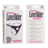 Трусы для страпона с универсальным креплением Universal Love Rider Luxe Harness - California Exotic Novelties - купить с доставкой в Батайске