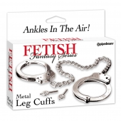 Металлические наручники Metal Leg Cuffs - Pipedream - купить с доставкой в Батайске