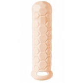 Телесный фаллоудлинитель Homme Long - 15,5 см. - Lola Games - в Батайске купить с доставкой