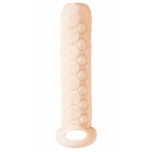Телесный фаллоудлинитель Homme Long - 13,5 см. - Lola Games - в Батайске купить с доставкой