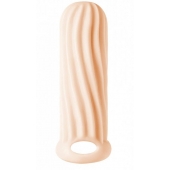 Телесный фаллоудлинитель Homme Wide - 13 см. - Lola Games - в Батайске купить с доставкой