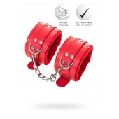 Красные оковы Anonymo из искусственной кожи - ToyFa - купить с доставкой в Батайске