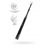 Черный флоггер Anonymo - 64 см. - ToyFa - купить с доставкой в Батайске