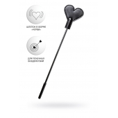 Черный стек со шлепком в форме сердца Anonymo - 35 см. - ToyFa - купить с доставкой в Батайске