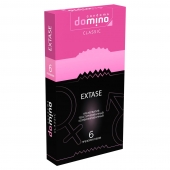 Презервативы с точками и рёбрышками DOMINO Classic Extase - 6 шт. - Domino - купить с доставкой в Батайске