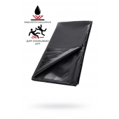 Черная простыня для секса из ПВХ - 220 х 200 см. - ToyFa - купить с доставкой в Батайске