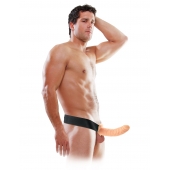 Полый страпон 8  Hollow Strap-On телесного цвета - 19 см. - Pipedream - купить с доставкой в Батайске