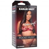 Мастурбатор-вагина Karlee Grey ULTRASKYN Pocket Pussy - Doc Johnson - в Батайске купить с доставкой
