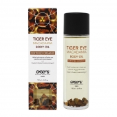 Органическое массажное масло TIGER EYE MACADAMIA - 100 мл. - Exsens - купить с доставкой в Батайске