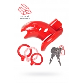 Красный мужской пояс верности из пластика - ToyFa - купить с доставкой в Батайске