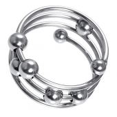 Большое металлическое кольцо под головку пениса - ToyFa - купить с доставкой в Батайске