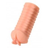 Телесный реалистичный мастурбатор-вагина Elegance.006 с вибрацией - KOKOS - в Батайске купить с доставкой