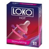 Стимулирующая насадка на пенис LOKO HOT с возбуждающим эффектом - Sitabella - в Батайске купить с доставкой