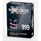 Стимулирующая насадка на пенис MEN SIZE 999 - Sitabella - в Батайске купить с доставкой