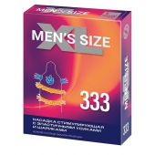 Стимулирующая насадка на пенис MEN SIZE 333 - Sitabella - в Батайске купить с доставкой