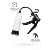 Прозрачная механическая помпа для пениса Viggo - Sexus - в Батайске купить с доставкой