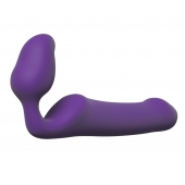 Фиолетовый безремневой страпон Queens L - Adrien Lastic - купить с доставкой в Батайске