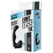 Черный вибромассажер простаты FantASStic Vibrating Prostate Massager - 11,3 см. - Dream Toys - в Батайске купить с доставкой