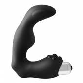Черный вибромассажер простаты FantASStic Vibrating Prostate Massager - 11,3 см. - Dream Toys - в Батайске купить с доставкой