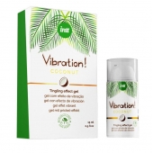 Возбуждающий гель с ароматом кокоса Vibration Coconut - 15 мл. - INTT - купить с доставкой в Батайске