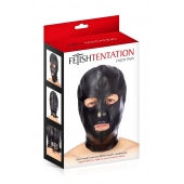 Маска-шлем с прорезями для глаз и рта - Fetish Tentation - купить с доставкой в Батайске
