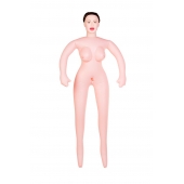 Надувная секс-кукла брюнетка с реалистичной головой - ToyFa - в Батайске купить с доставкой